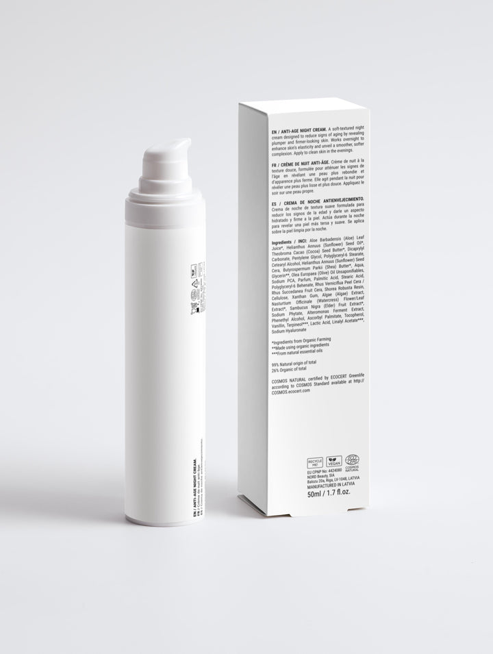 Crème de nuit anti-âge