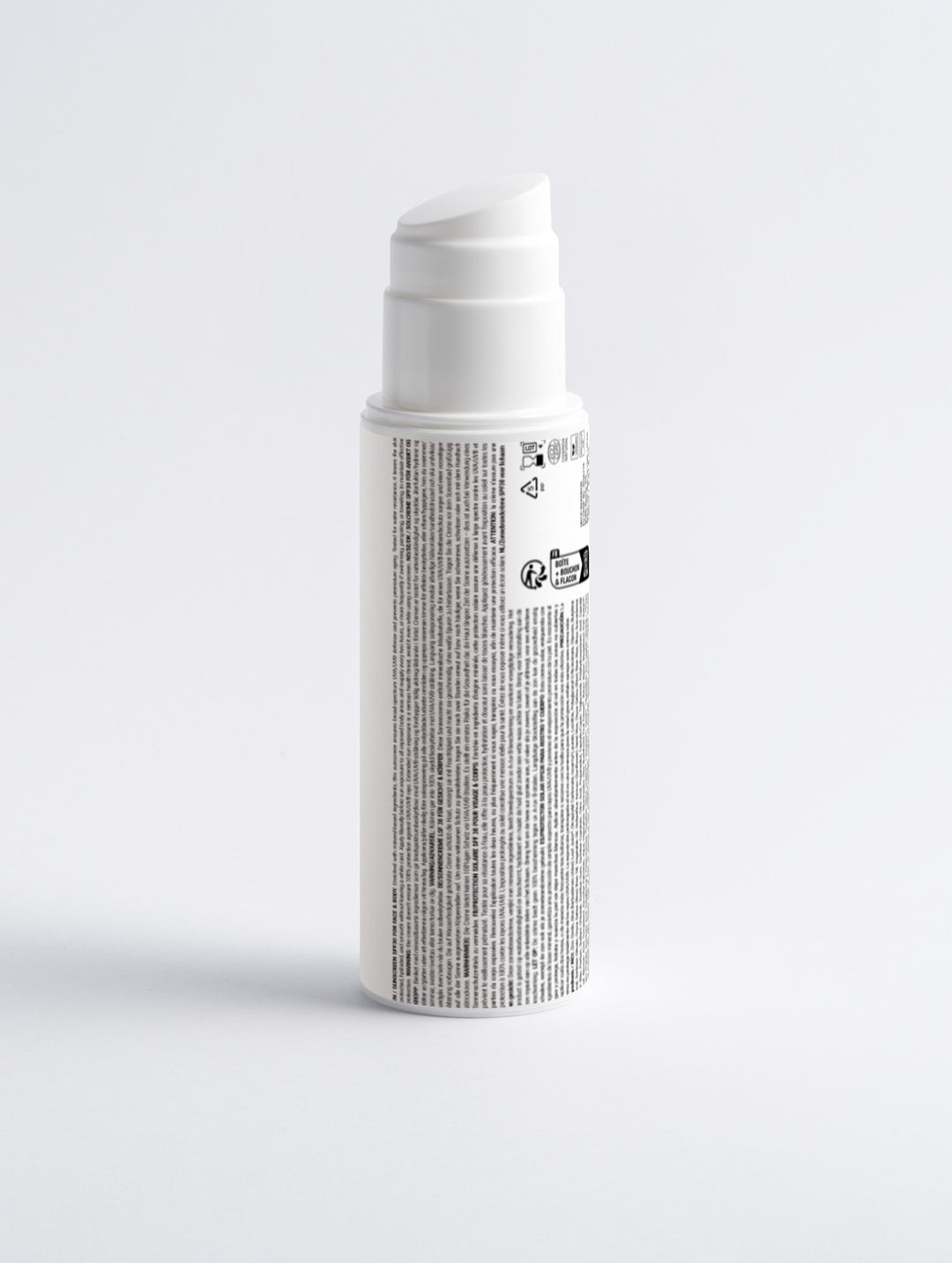 Crème solaire minérale SPF30 pour le visage et le corps, sans teinte